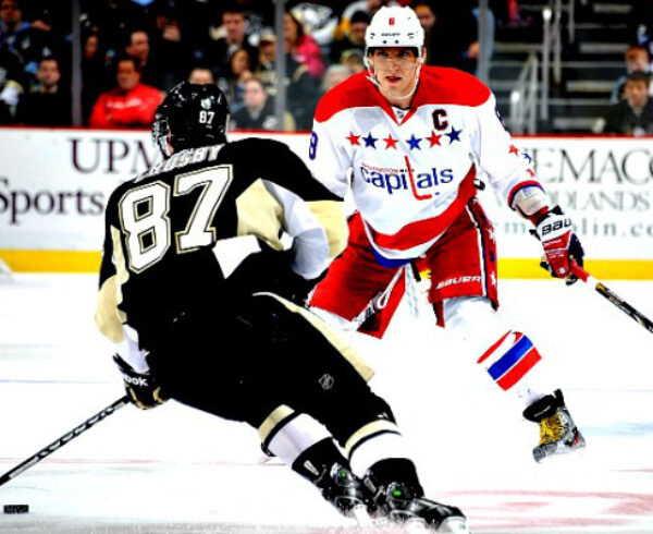 Crosby Heading Up Ice